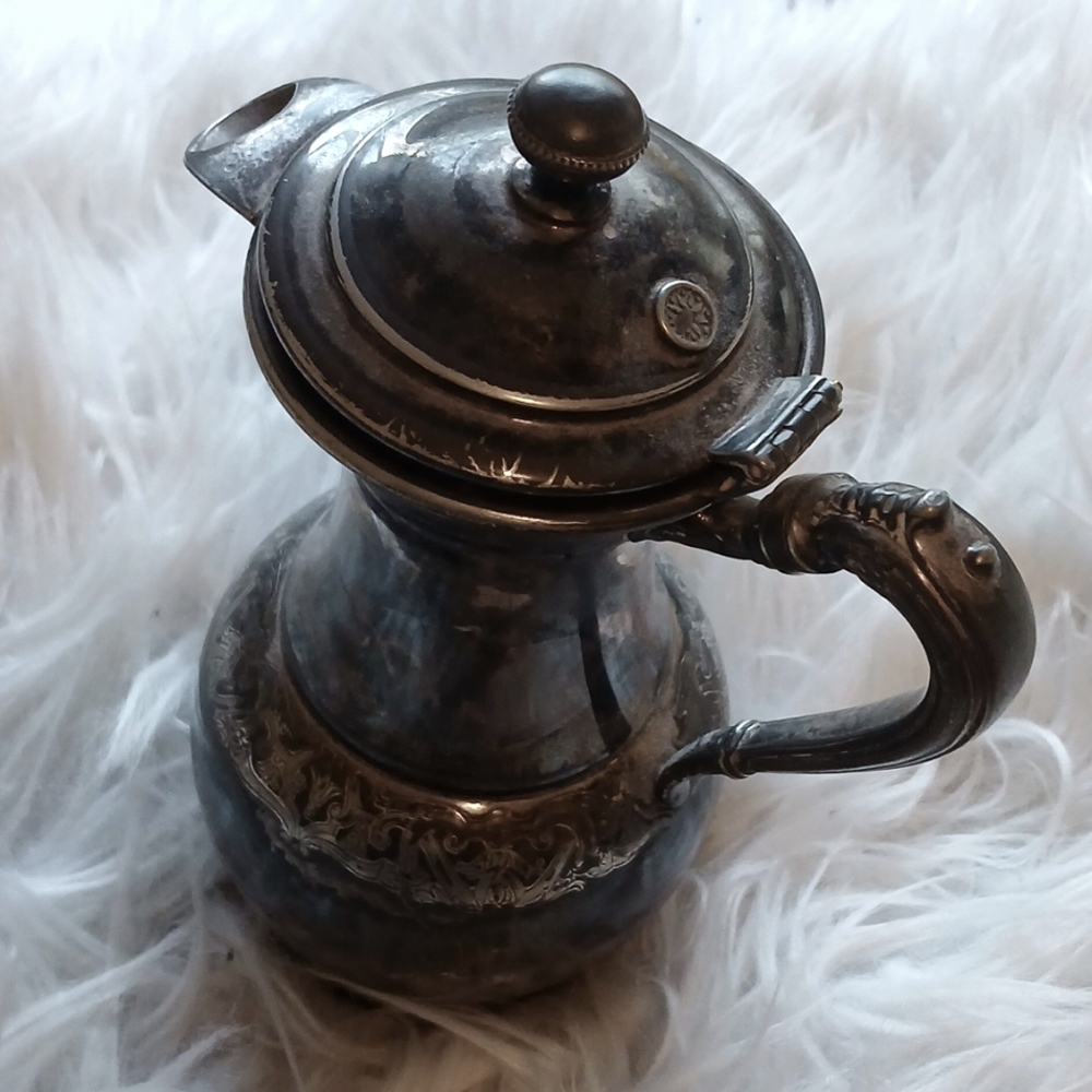 Vintage Forbes Plate Silver Pitcher 1007